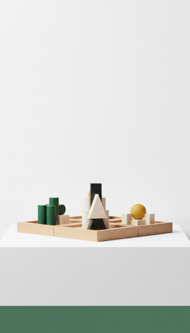 Modular Oak Serving Tray
